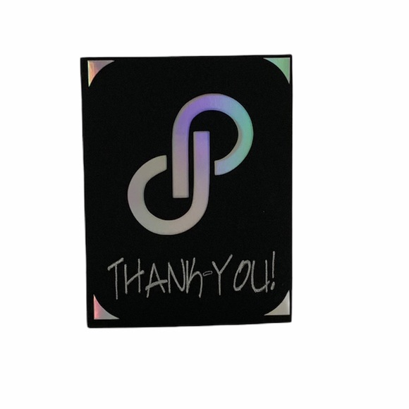 POSHMARK THANK-YOU CARD - Picture 1 of 2